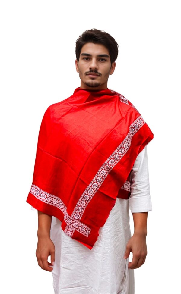 COTTON JAGOO RED -  1.6 MTR * 32 INCHES