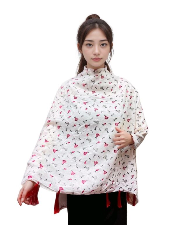 Semi Cotton Rocky Red Dupatta 2.25 MTR