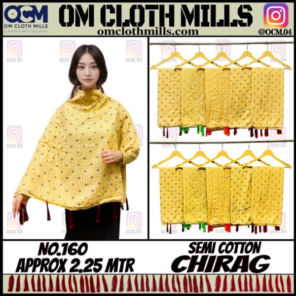 SEMI COTTON CHIRAG LATKAN 2.25 MTR - Image 3